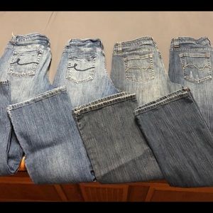 4 pair Maurices Taylor Bootcut Jeans